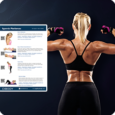 Karekodlu Kişiye Özel Egzersiz Raporu